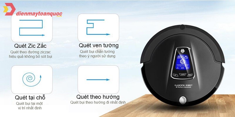 Cấu tạo cơ bản và nguyên lý hoạt động của robot hút bụi
